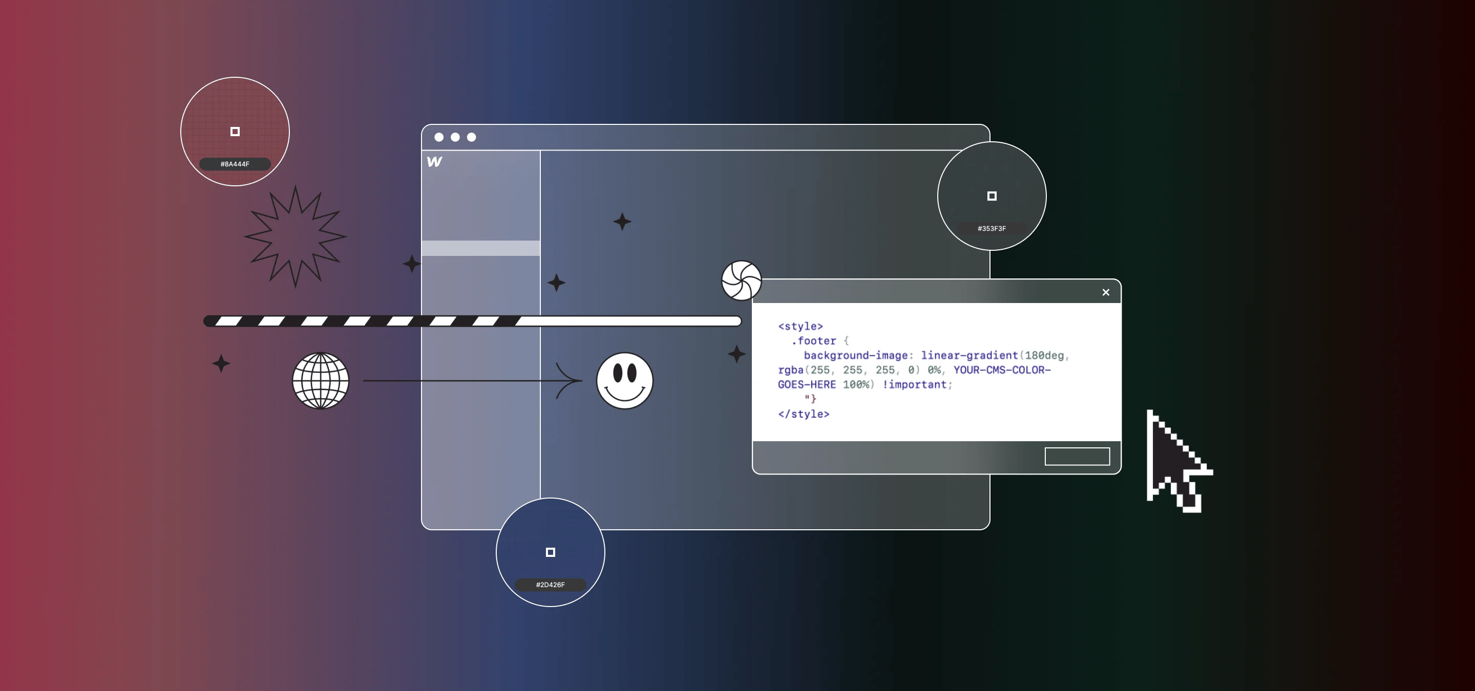 CMS Powered Background Gradients in Webflow