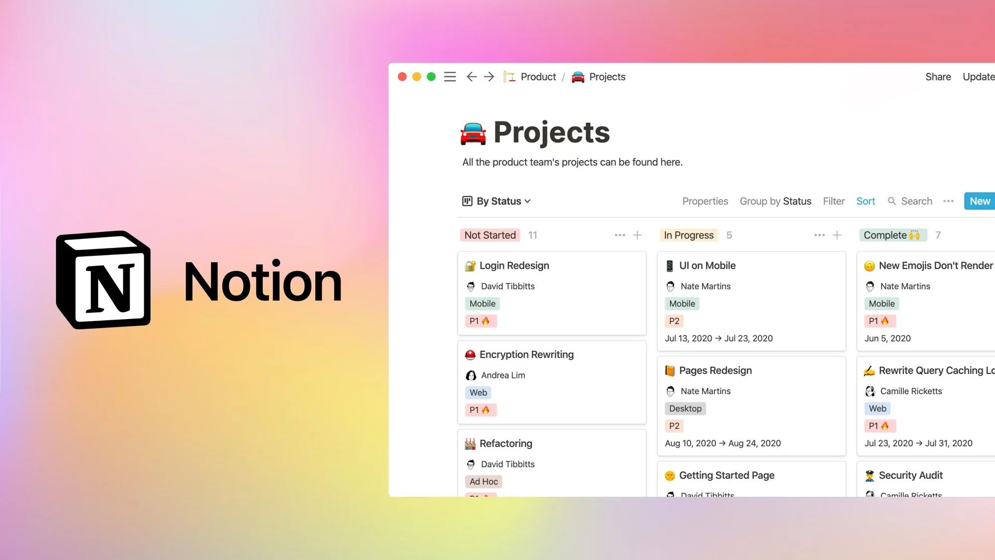 Notion - The best for documentation and project management