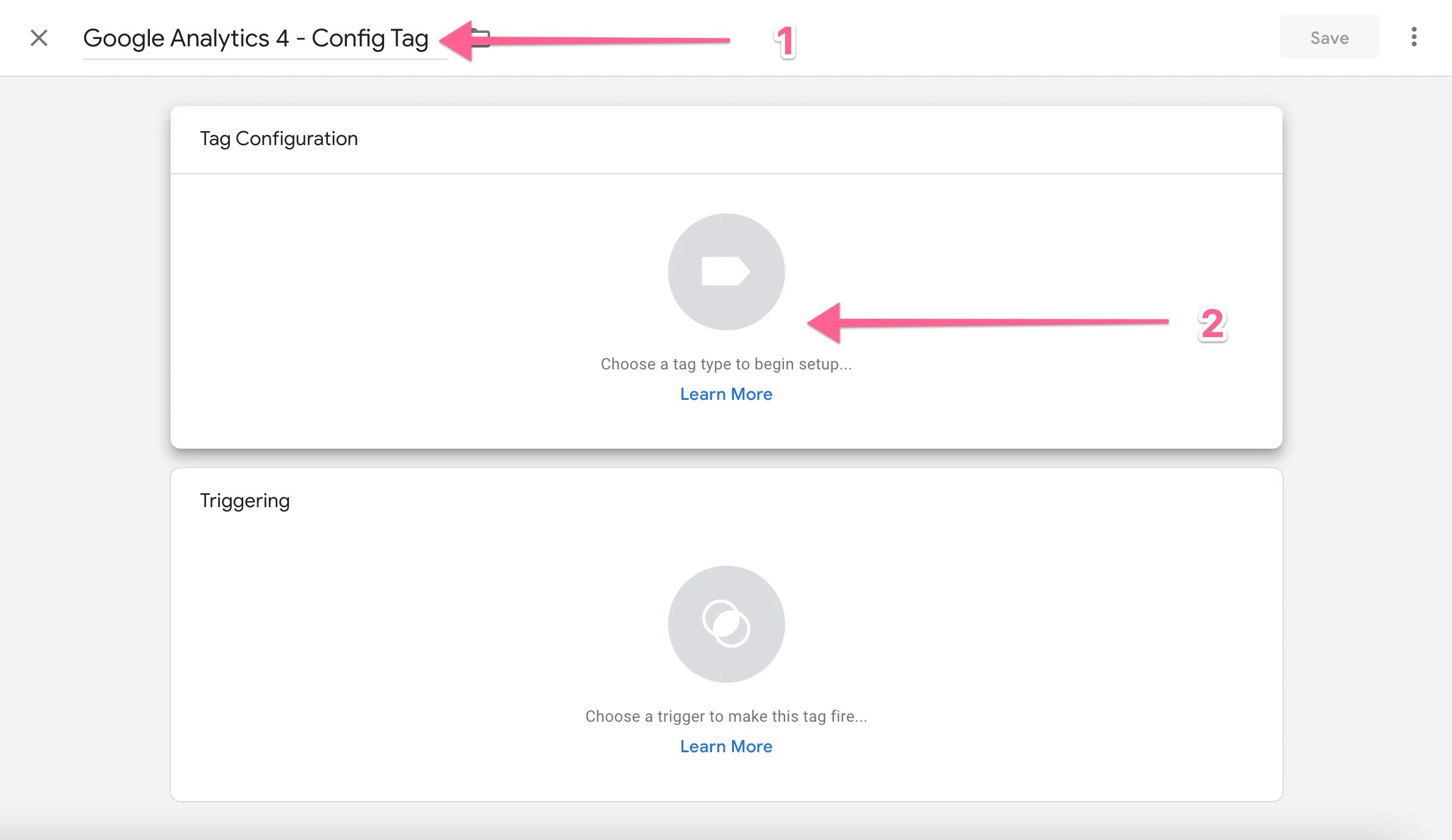 Adding new GA4 Tag in Google Tag Manager